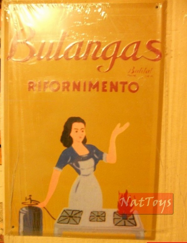 PUBLISHING Advertising Plaque Model BUTANGAS Advertising Plaques +fas.40 Tin Hachette
