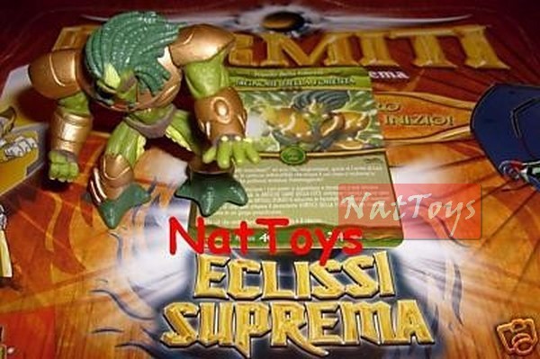 GORMITI SERIE ECLISSI SUPREMA SIGNORE FORESTA ORO +CARD *Nat*