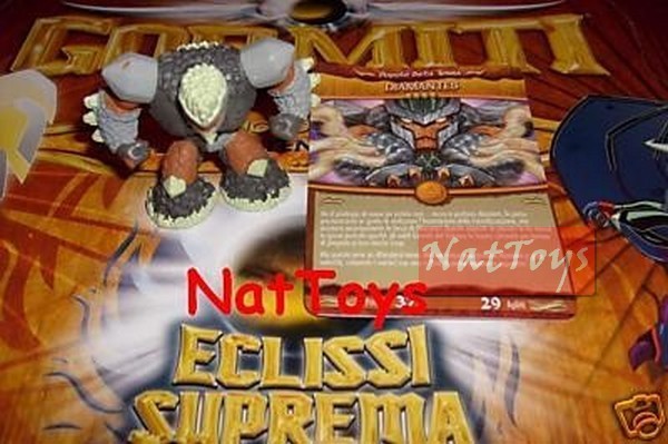 GORMITI SERIE ERA ECLISSI SUPREMA DIAMANTES +CARD *NatToysModels*