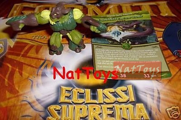 GORMITI SERIE ERA ECLISSI SUPREMA FAUNANTE +CARD *NatToysModels*
