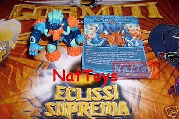 GORMITI SERIE ERA ECLISSI SUPREMA GORGOUS +CARD *NatToysModels*
