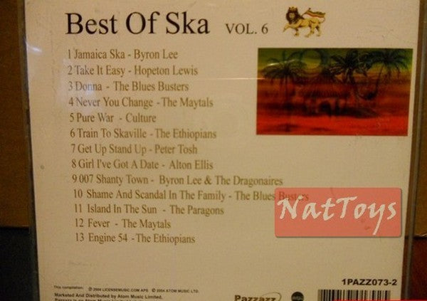 JAMAICA SKA CORE BEST OF SKA VOLUME 6 CD audio original d'occasion
