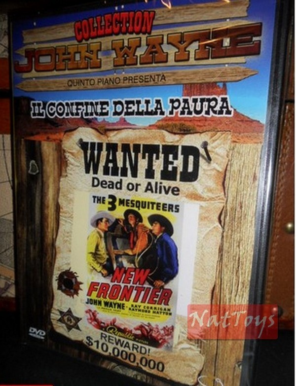 JOHN WAYNE COLLECTION IL CONFINE DELLA PAURA Film Nuovo DVD Originale New Sealed