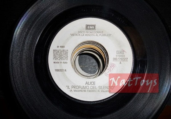 JUKE BOX 45 RPM Alice The scent of silence/America Your move 1983 PROMO