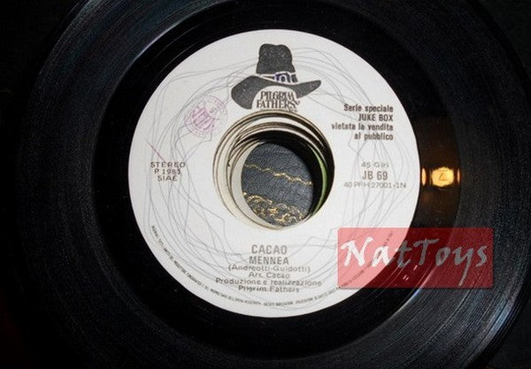 JUKE BOX 45 GIRI Cacao Mennea/Aldo Pazzia Stella nascente (Italy 1981) PROMO