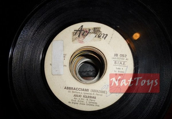 JUKE BOX 45 RPM Julio Iglesias Abbracciami /Sam Clarte Orchestra Sansoo dansant
