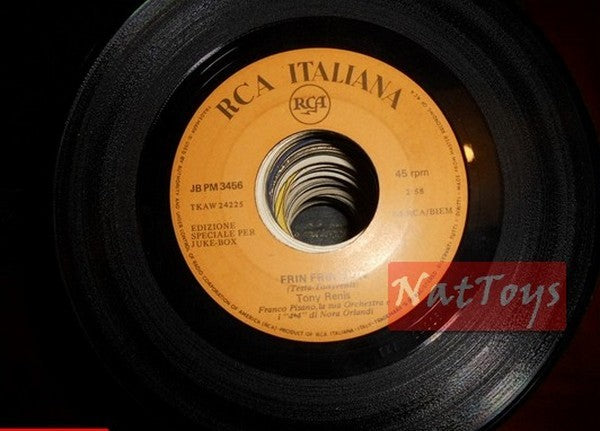 JUKE BOX 45 RPM Tony Renis Frin Frin Frin/What I wouldn't do (RCA) PROMO