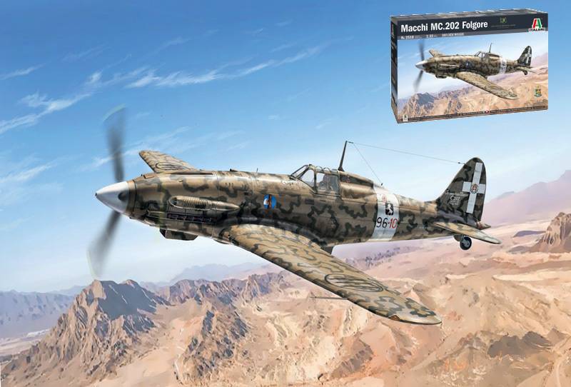 KIT DA MONTARE IN SCALA COMPATIBILE CON AEREO MACCHI MC 202 FOLGORE KIT 1:32 ITALERI IT2518