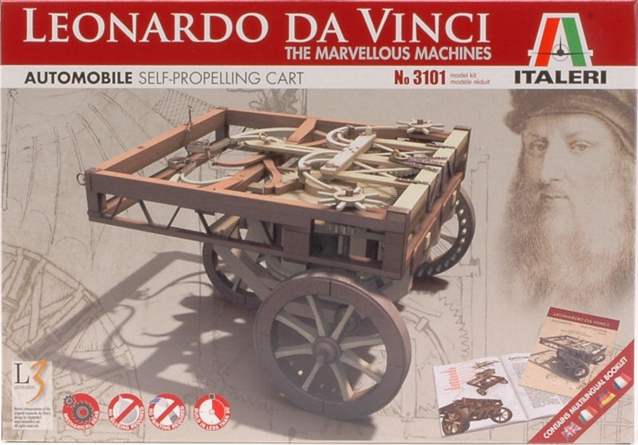KIT TO BE ASSEMBLED IN SCALE COMPATIBLE WITH LEONARDO CAR KIT 10 cm ITALERI IT3101