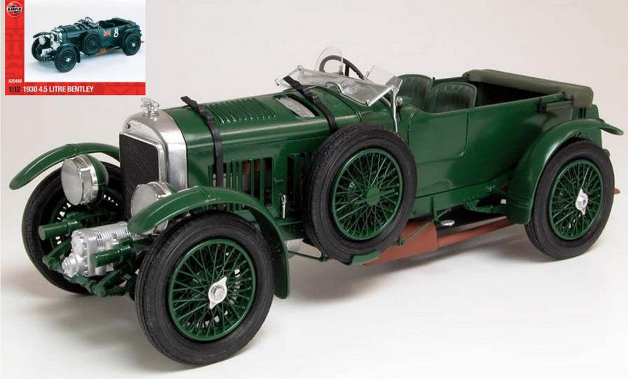 KIT DA MONTARE IN SCALA COMPATIBILE CON BENTLEY 4-5 LITRE 1930 KIT 1:12 AIRFIX A20440V
