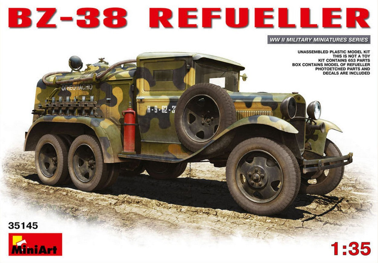 KIT DA MONTARE IN SCALA COMPATIBILE CON BZ-38 REFUELLER KIT 1:35 MINIART MIN35145