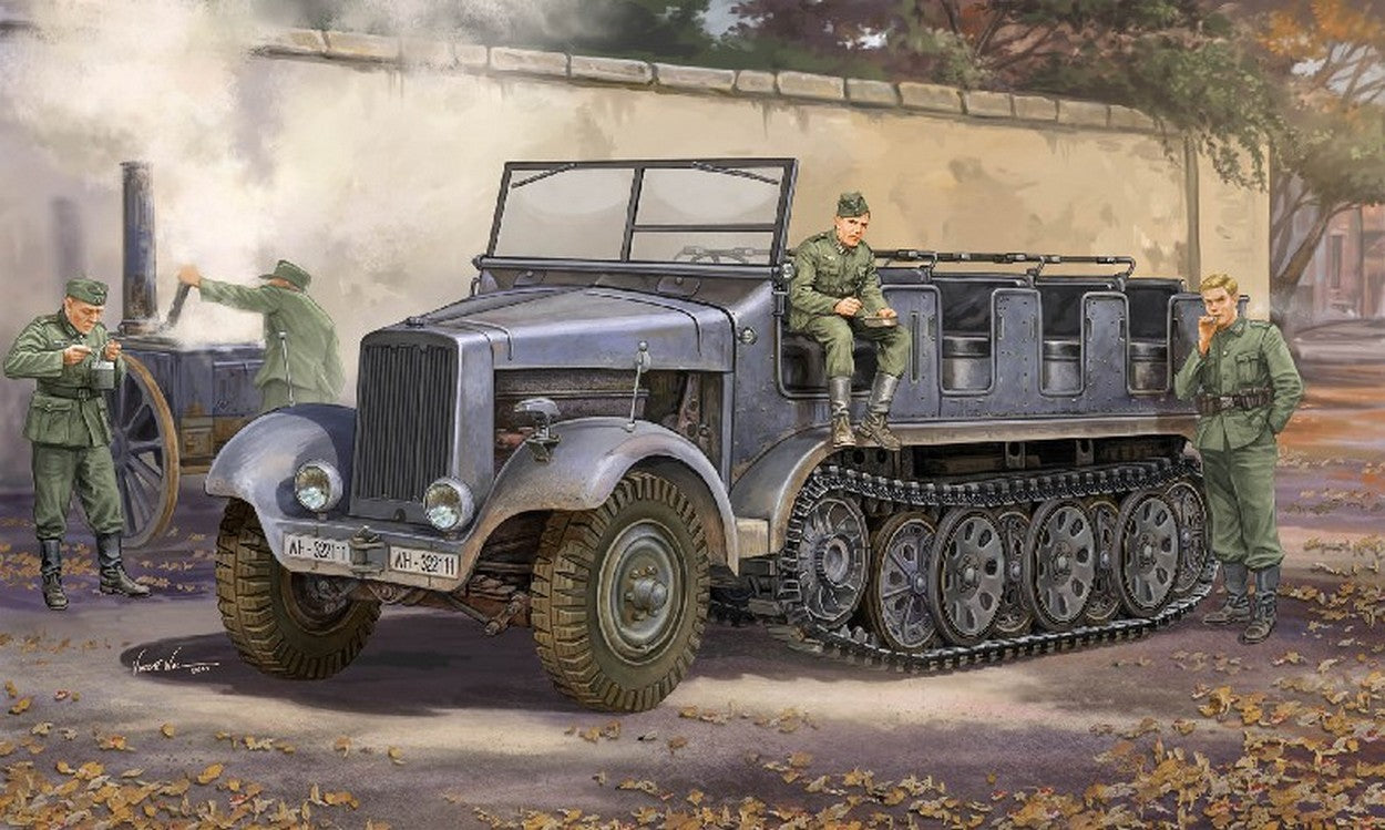 KIT DA MONTARE IN SCALA COMPATIBILE CON CAMION CINGOLATO GERMAN SD.KFZ.6 HALBKETTENZ.PIONIER.KIT 1:35 TRUMPETER TP5530