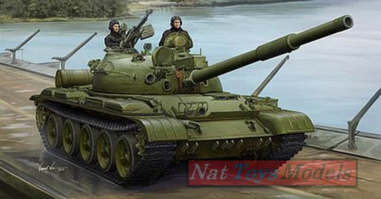 KIT DA MONTARE IN SCALA COMPATIBILE CON CARRO RUSSIAN T-62 MOD.1975 MOD.1972 + KTD2 KIT 1:35 TRUMPETER TP1552