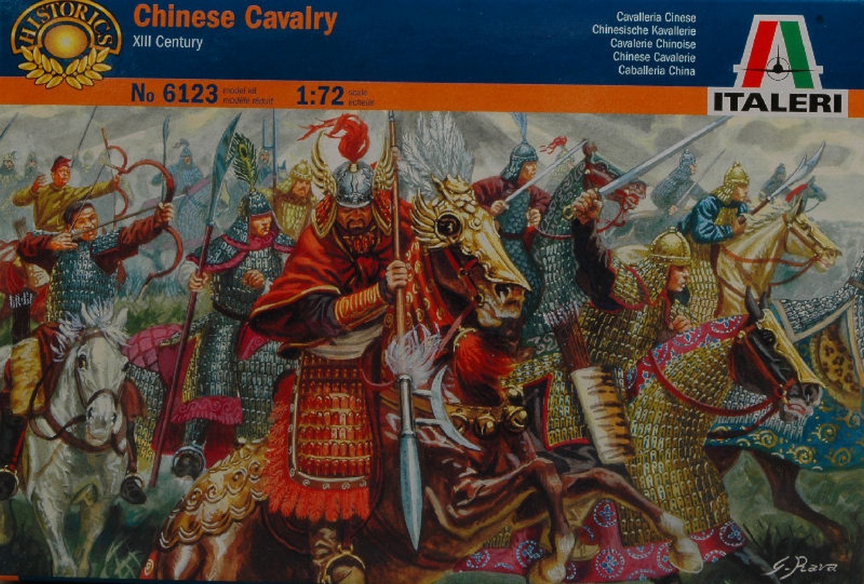 SCALE ASSEMBLY KIT COMPATIBLE WITH CHINESE CAVALRY KIT 1:72 ITALERI IT6123