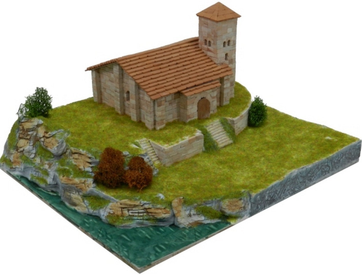 KIT TO ASSEMBLE IN SCALE COMPATIBLE WITH ROMANICA CHURCH OF SANTA CECILIA SPAIN XII SECOND PCS 1400 KIT 1:150 AEDES ARS ADS1107