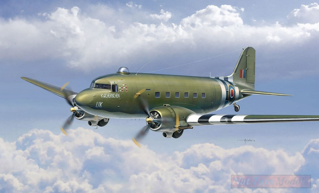 KIT DA MONTARE IN SCALA COMPATIBILE CON DAKOTA MK.III KIT 1:72 ITALERI IT1338