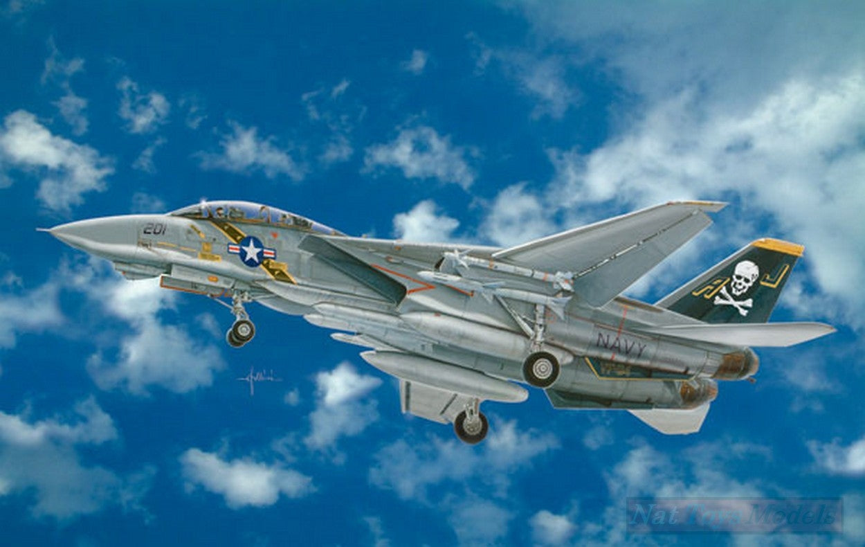 KIT DA MONTARE IN SCALA COMPATIBILE CON F 14 A TOMCAT KIT 1:48 ITALERI IT2667