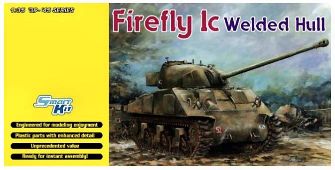 KIT DA MONTARE IN SCALA COMPATIBILE CON FIREFLY IC WELDED HULL KIT 1:35 DRAGON D6568