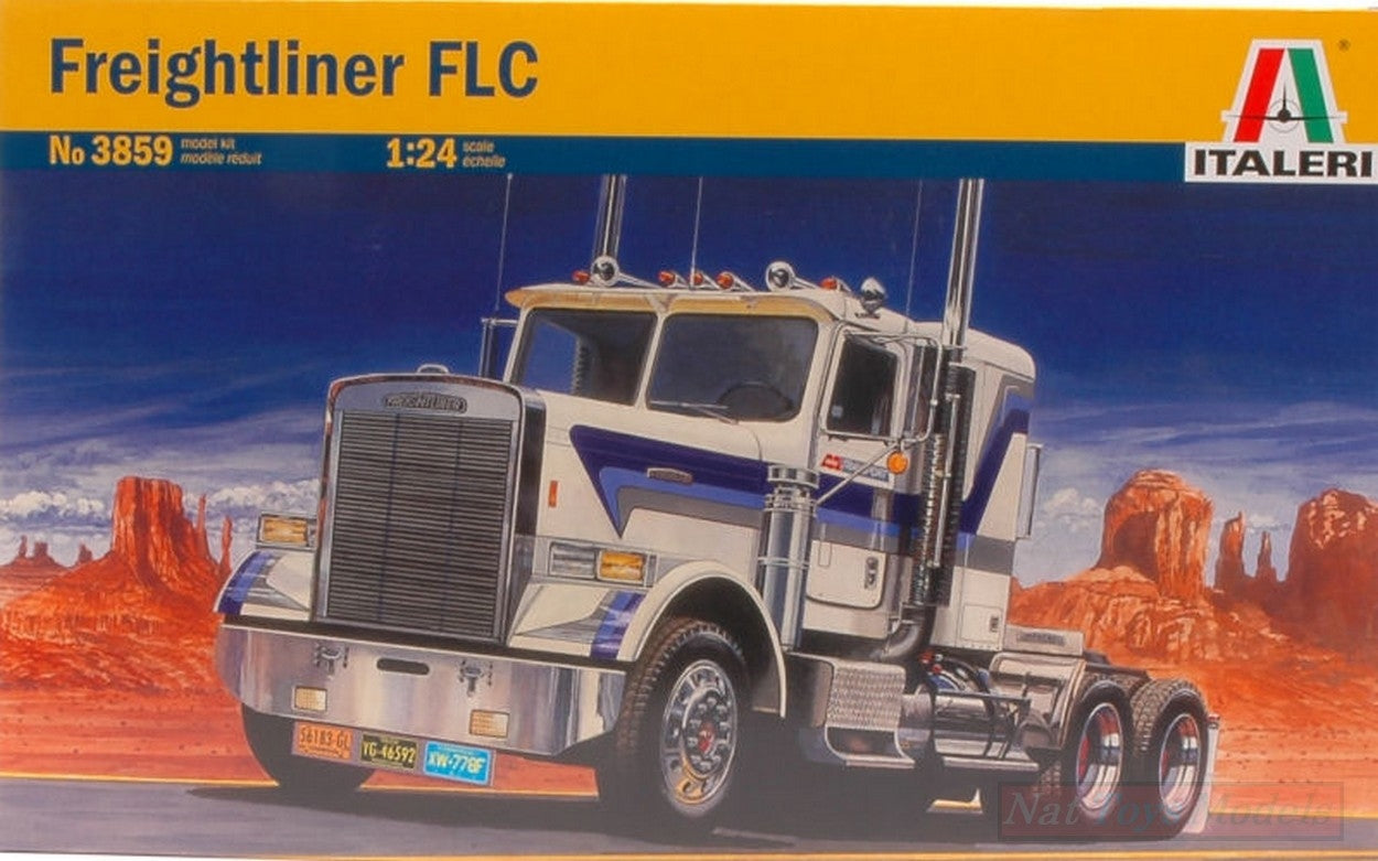 KIT À ASSEMBLER À L'ÉCHELLE COMPATIBLE AVEC LE KIT FREIGHTLINER FLC 1:24 ITALERI IT3859