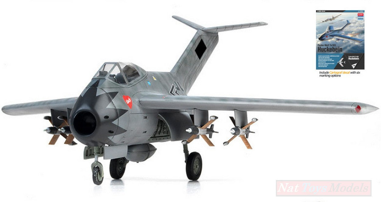 KIT DA MONTARE IN SCALA COMPATIBILE CON FW TA-183 HUCKEBEIN KIT 1:48 ACADEMY ACD12327