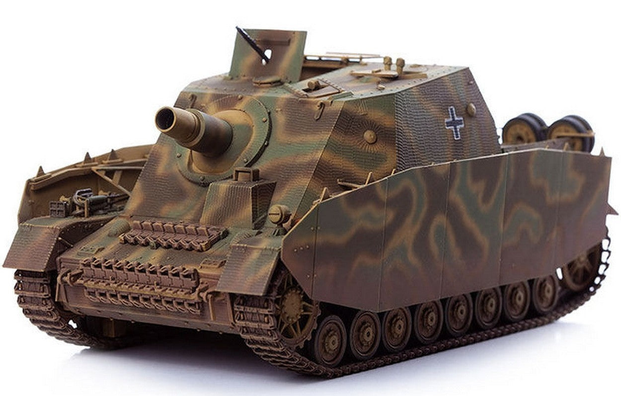SCALE ASSEMBLY KIT COMPATIBLE WITH GERMAN STRUMPANZER IV BRUMBAR VER.MID KIT 1:35 ACADEMY ACD13525