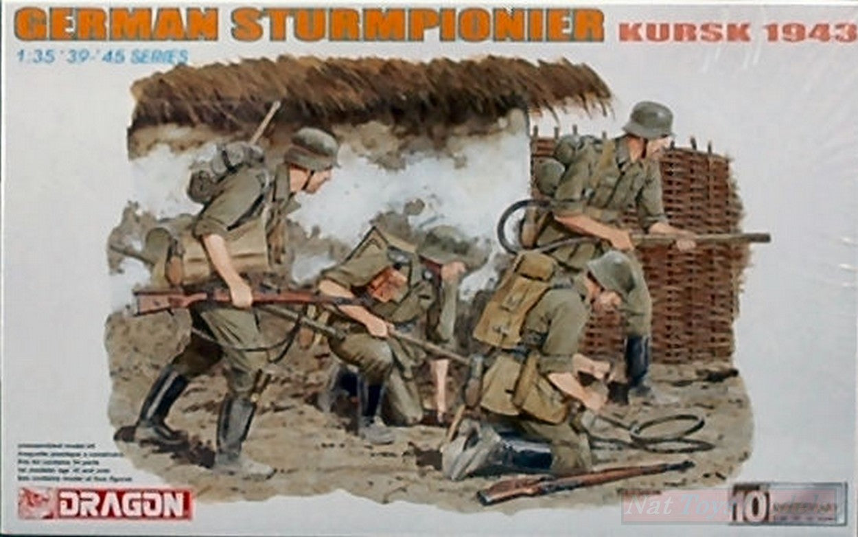 KIT DA MONTARE IN SCALA COMPATIBILE CON GERMAN STURMPION.KURSK 43 KIT 1:35 DRAGON D6024