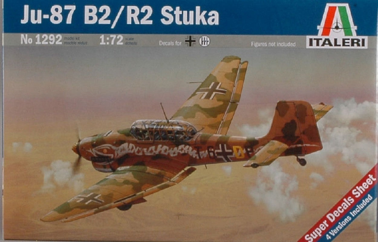 KIT DE MONTAGE À L'ÉCHELLE COMPATIBLE AVEC LE KIT JU-87 B2/R2 STUKA 1:72 ITALERI IT1292