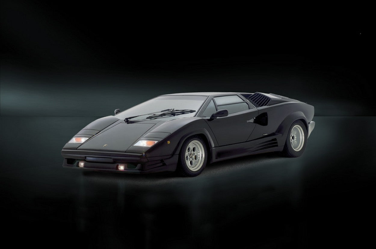 KIT TO BE ASSEMBLED IN SCALE COMPATIBLE WITH LAMBORGHINI COUNTACH 25th ANNIVERSARY KIT 1:24 ITALERI IT3684