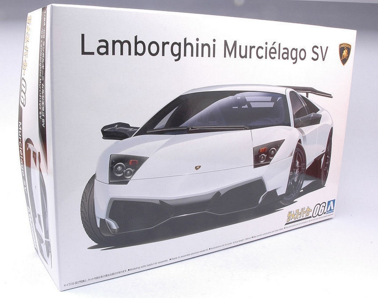 KIT DA MONTARE IN SCALA COMPATIBILE CON LAMBORGHINI MURCIELAGO LP670-4 KIT 1:24 AOSHIMA ABK059012