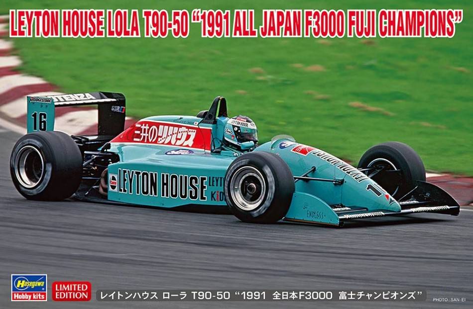 KIT DA MONTARE IN SCALA COMPATIBILE CON LEYTON HOUSE LOLA T90-50 KIT 1:24 HASEGAWA HA20643