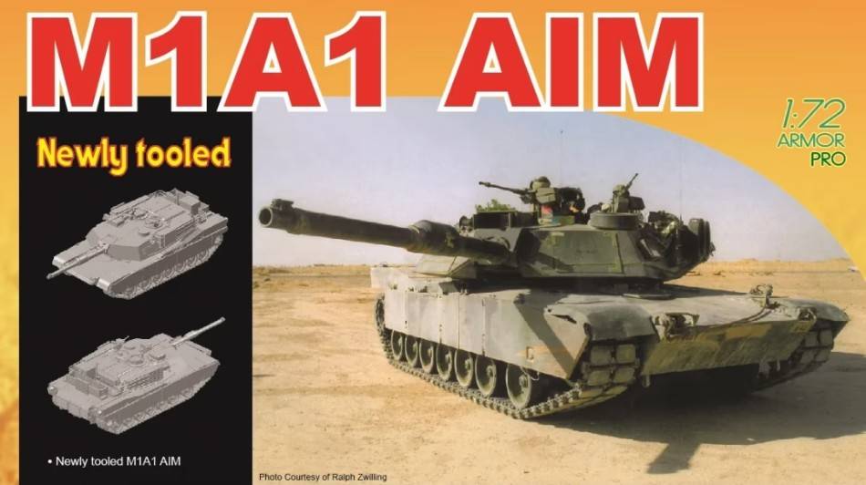 KIT DA MONTARE IN SCALA COMPATIBILE CON M1A1 AIM KIT 1:35 DRAGON D7614 MODELLINO