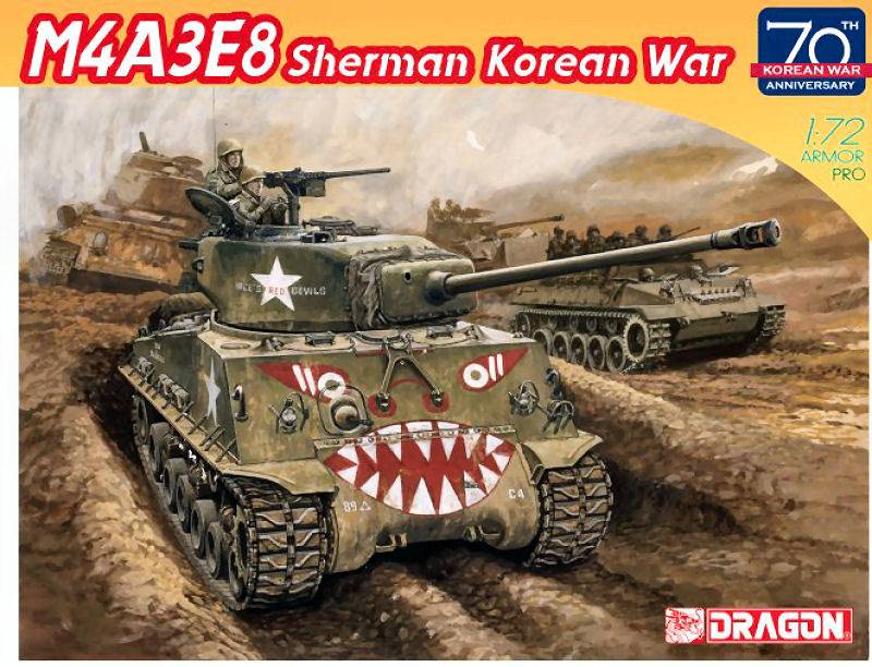 KIT DA MONTARE IN SCALA COMPATIBILE CON M4A3E8 EASY EIGHT KIT 1:72 DRAGON D6811