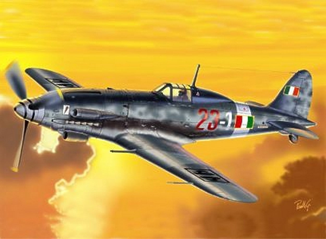 KIT À ASSEMBLER À L'ÉCHELLE COMPATIBLE AVEC LE KIT MC 205 VELTRO 1:72 ITALERI IT1227