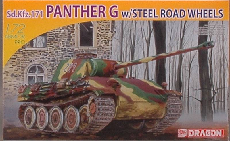 KIT DE MONTAGE À L'ÉCHELLE COMPATIBLE AVEC LE KIT PANTHER GW/STEEL R.WHEELS 1:72 DRAGON D7339