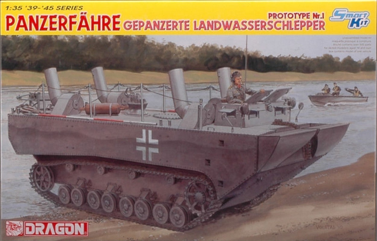 KIT DA MONTARE IN SCALA COMPATIBILE CON PANZERFAHRE LWS PROTOTYPE KIT 1:35 DRAGON D6625