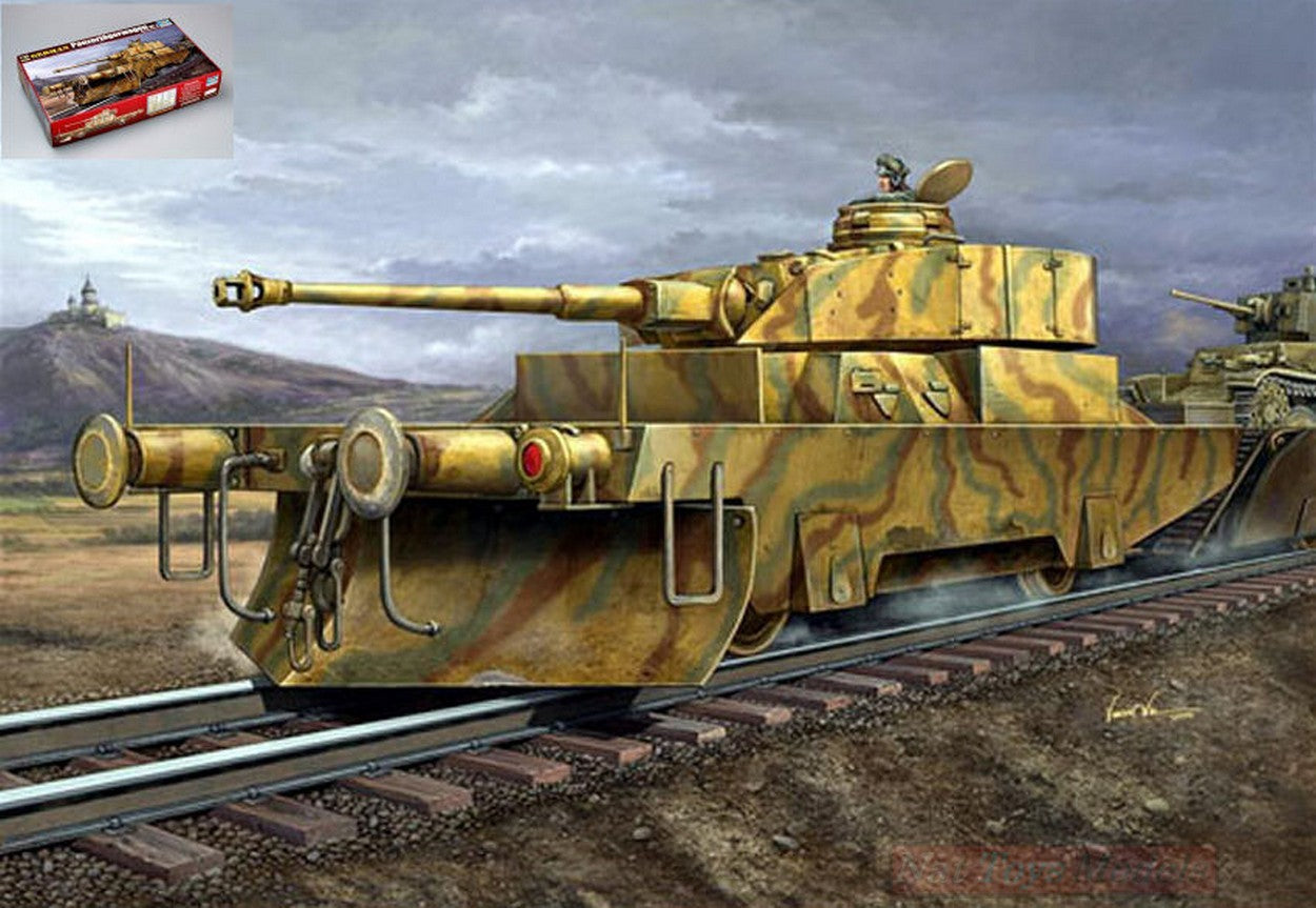KIT DE MONTAGE À L'ÉCHELLE COMPATIBLE AVEC LE KIT PANZERJAGERWAGEN 1:35 TRUMPETER TP0369
