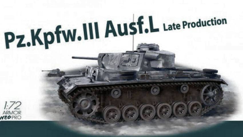 KIT DA MONTARE IN SCALA COMPATIBILE CON PZ.KPFW.III AUSF.L W/NEO TRACK KIT 1:35 DRAGON D7645