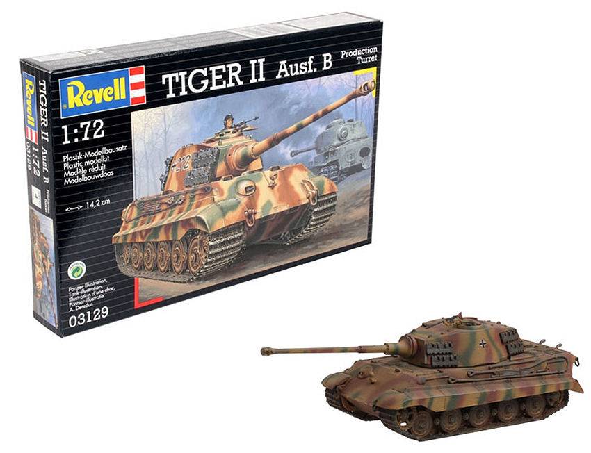 KIT DE MONTAGE À L'ÉCHELLE COMPATIBLE AVEC LE KIT PZKPWF VI KONIGSTIGER 1:72 REVELL RV03129