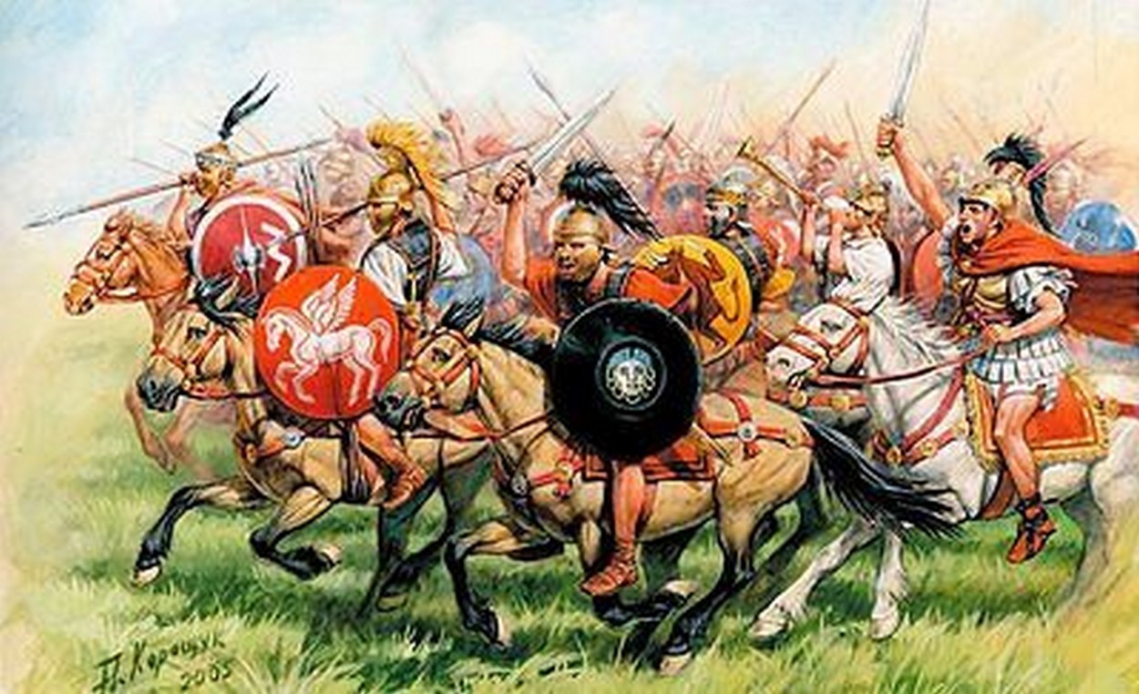 KIT DA MONTARE IN SCALA COMPATIBILE CON REPUBLICAN ROME CAVALRY KIT 1:72 ZVEZDA Z8038