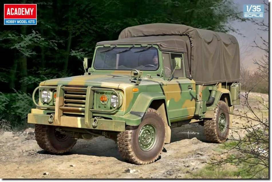 KIT D'ASSEMBLAGE À L'ÉCHELLE COMPATIBLE AVEC LE KIT ROK ARMY K311A1 1:35 ACADEMY ACD13551