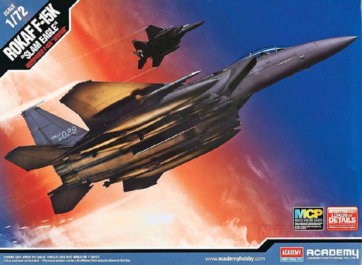 KIT DA MONTARE IN SCALA COMPATIBILE CON ROKAF F-15K SLAM EAGLE MCP KIT 1:72 ACADEMY ACD12554