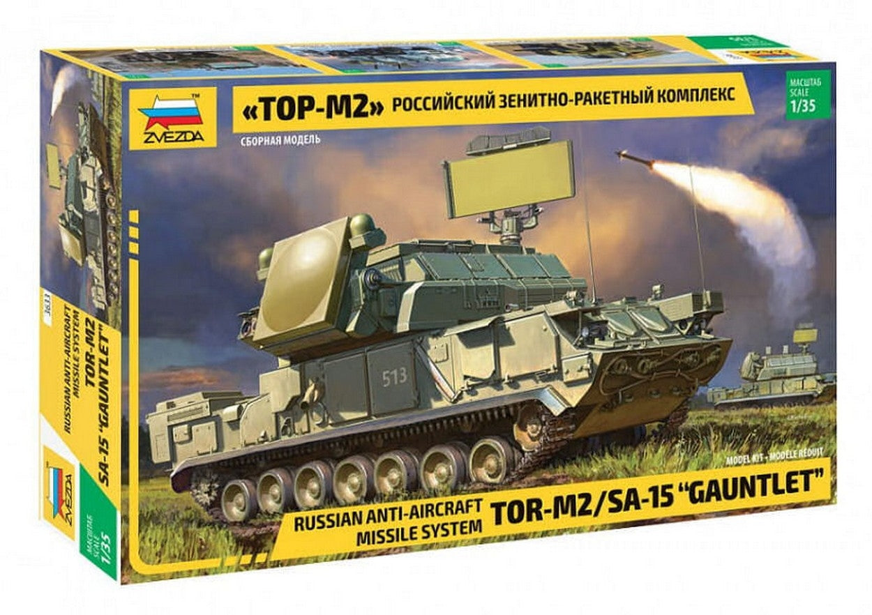 KIT DA MONTARE IN SCALA COMPATIBILE CON RUSSIAN TOR M2 MISSILE SYSTEM KIT 1:35 ZVEZDA Z3633