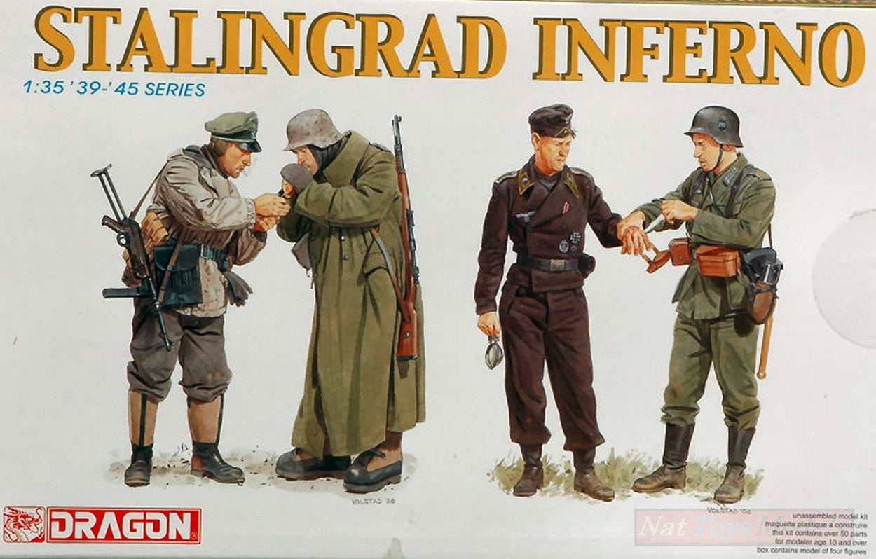 KIT DA MONTARE IN SCALA COMPATIBILE CON STALINGRAD INFERNO KIT 1:35 DRAGON D6343