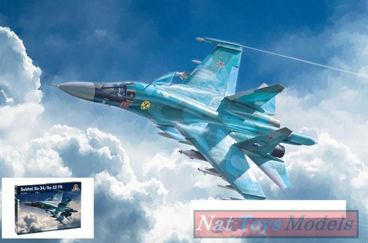 KIT DE MONTAGE À L'ÉCHELLE COMPATIBLE AVEC LE KIT SUKHOI SU-34/SU-32 FN 1:72 ITALERI IT1379