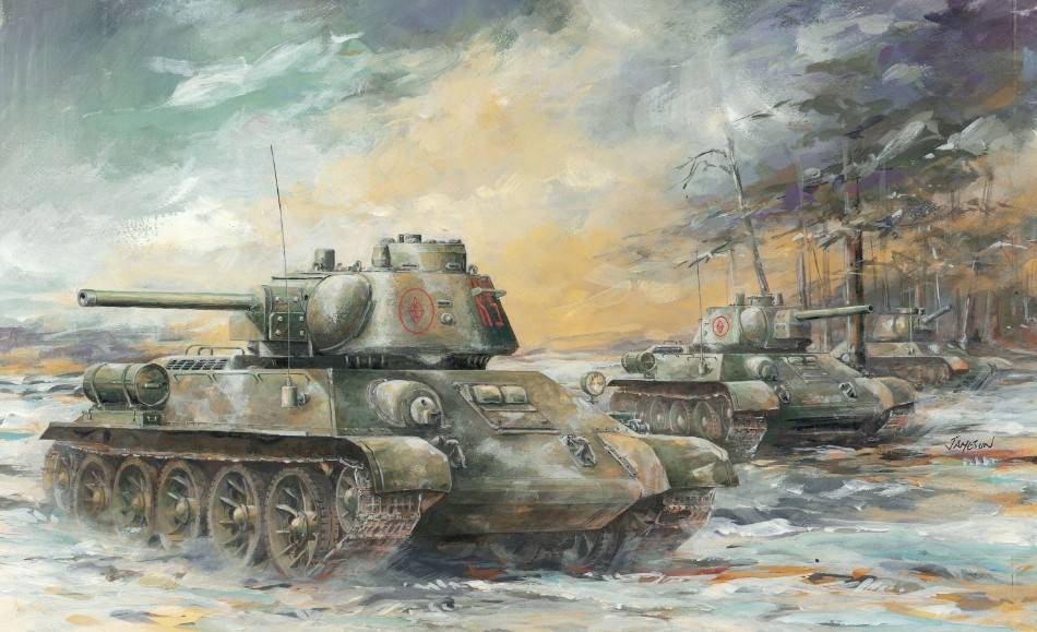 SCALE ASSEMBLY KIT COMPATIBLE WITH T-34/76 MOD.1973 W/COMMANDER CUPOLA No.183 FACTORY KIT 1:35 DRAGON D6757