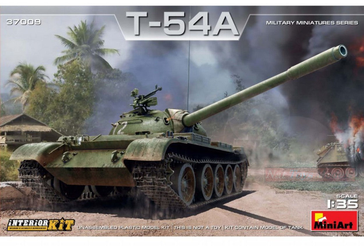 KIT DE MONTAGE À L'ÉCHELLE COMPATIBLE AVEC LE KIT INTÉRIEUR T-54A 1:35 MINIART MIN37009