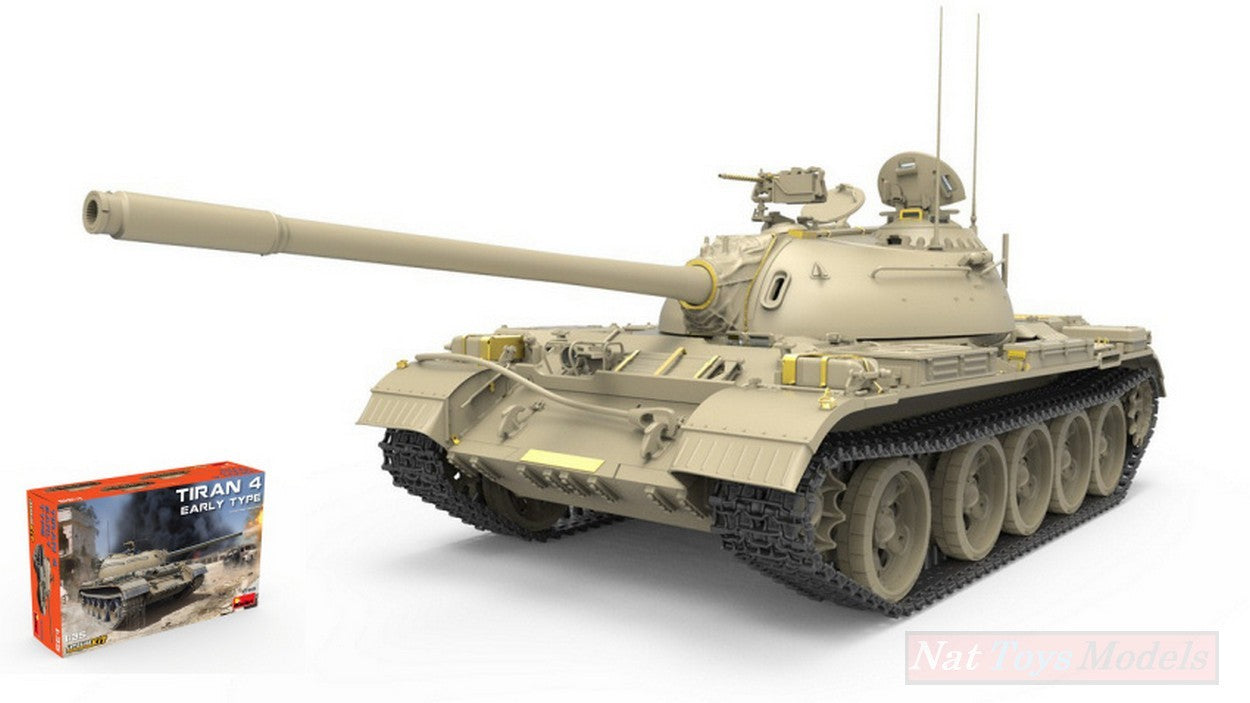 KIT D'ASSEMBLAGE À L'ÉCHELLE COMPATIBLE AVEC LE KIT INTÉRIEUR DE TYPE PREMIER TIRAN 4 1:35 MINIART MIN37010