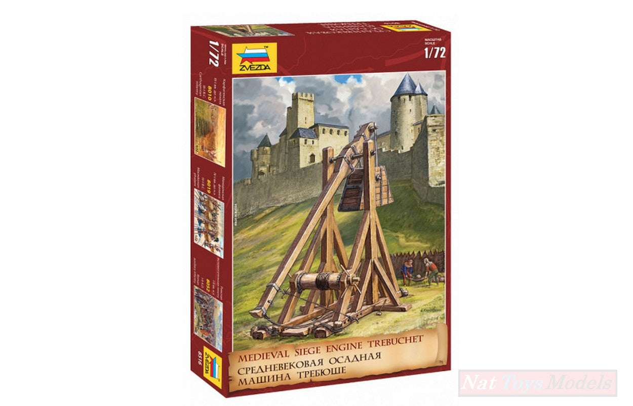 KIT DE MONTAGE À L'ÉCHELLE COMPATIBLE AVEC LE KIT TREBUCHET 1:72 ZVEZDA Z8516