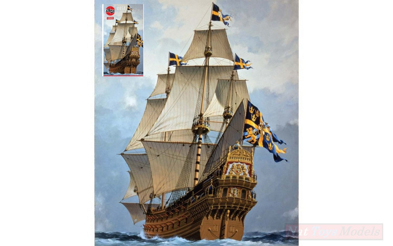 KIT DE MONTAGE À L'ÉCHELLE COMPATIBLE AVEC LE KIT DE VOILE WASA 1:144 AIRFIX A09256V