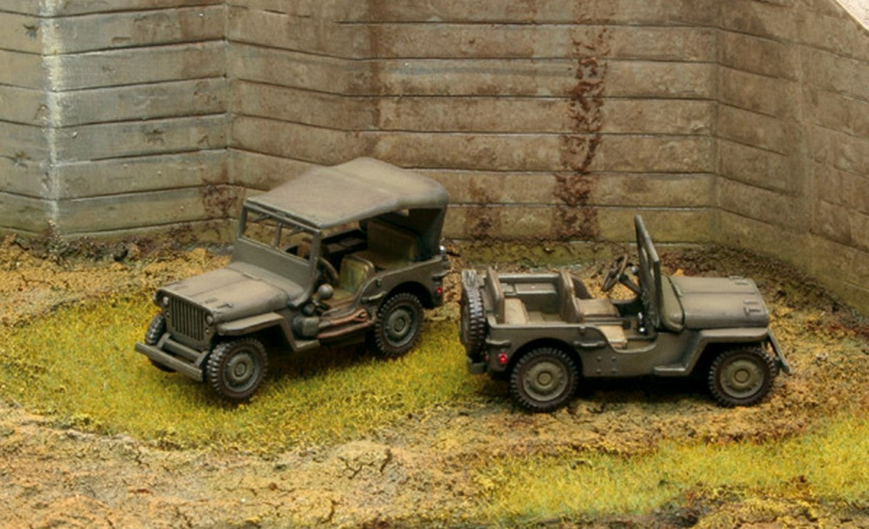 KIT DA MONTARE IN SCALA COMPATIBILE CON WILLY S JEEP KIT 1:72 ITALERI IT7506
